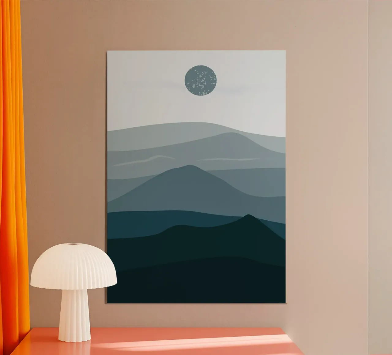 Paesaggio di montagna carta hahnemühle da Bartosz Powalka