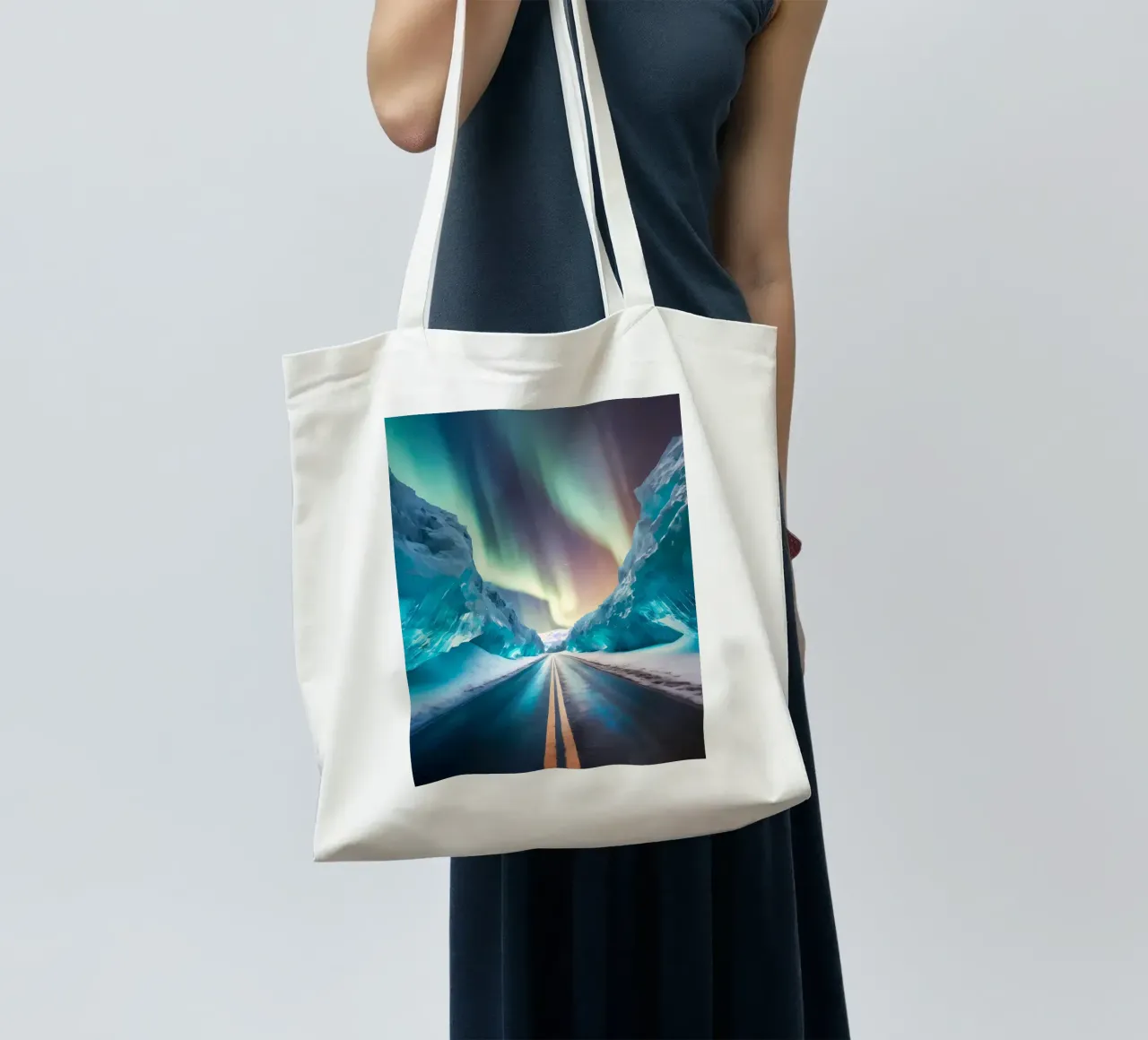 route des glaciers tote bag de Matthew Katz