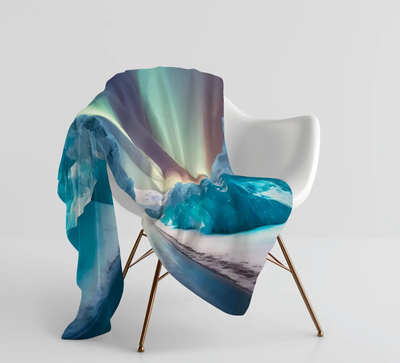 gletsjerweg fleecedeken van Matthew Katz