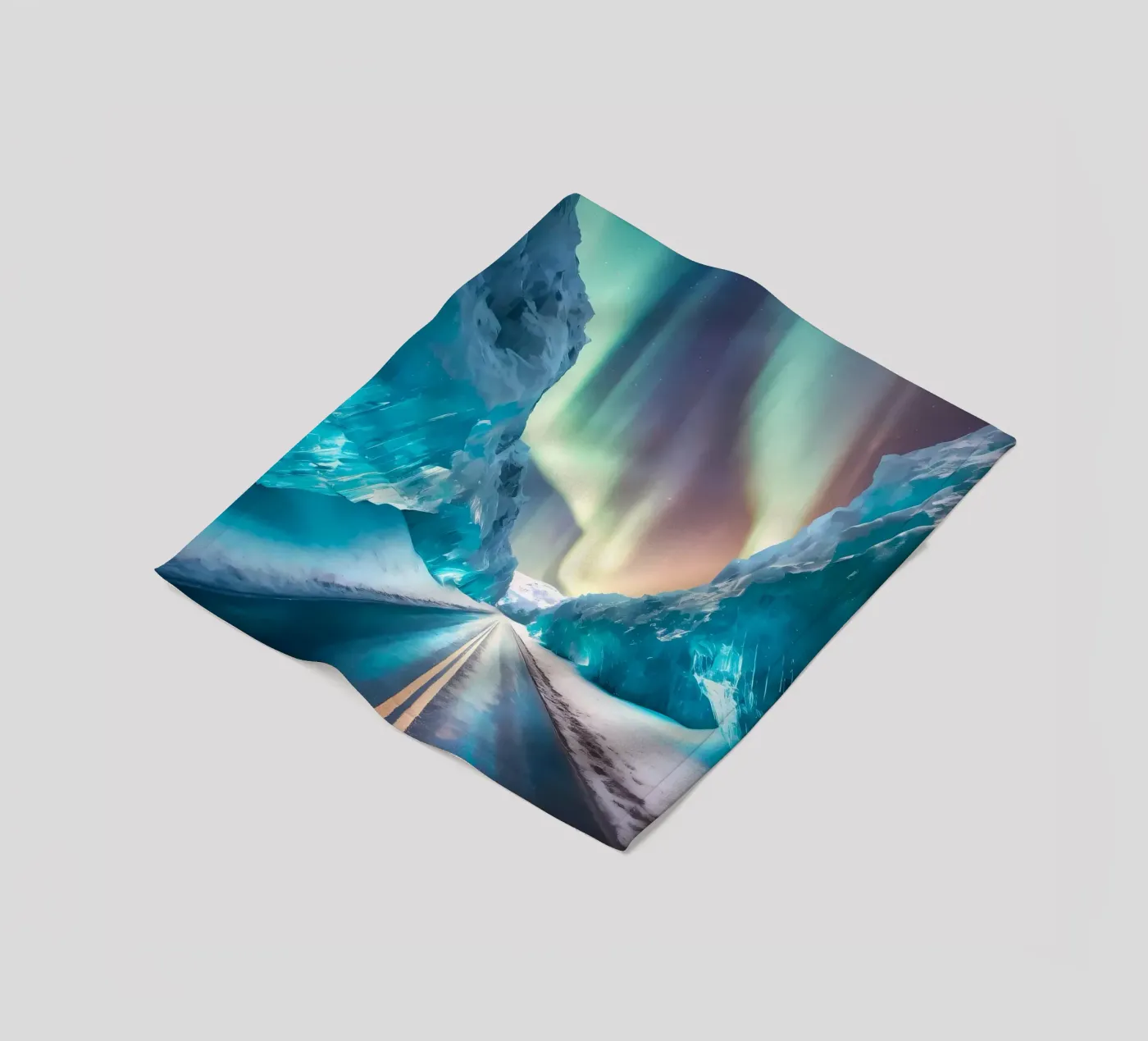 gletsjerweg fleecedeken van Matthew Katz