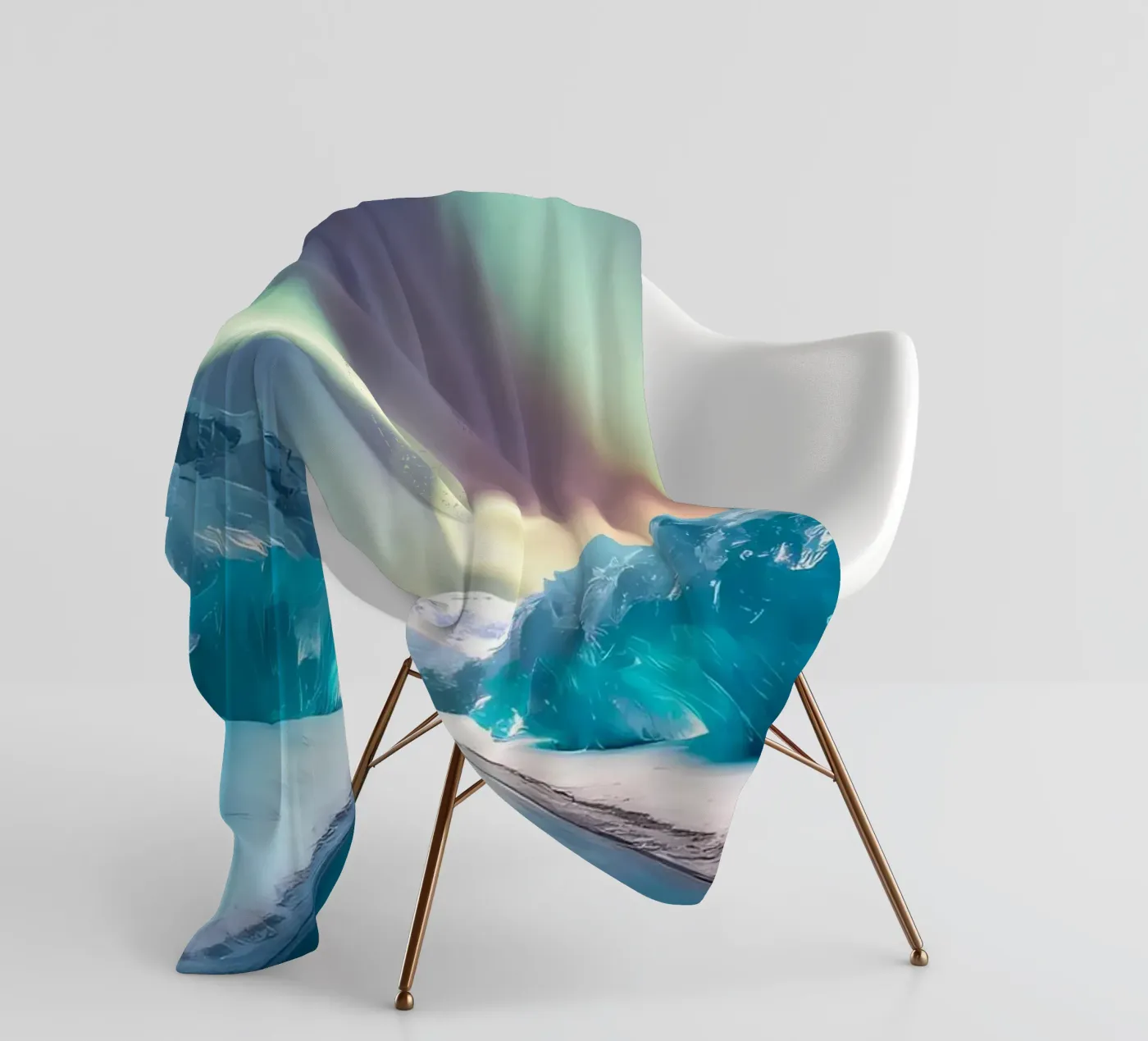 gletsjerweg fleecedeken van Matthew Katz