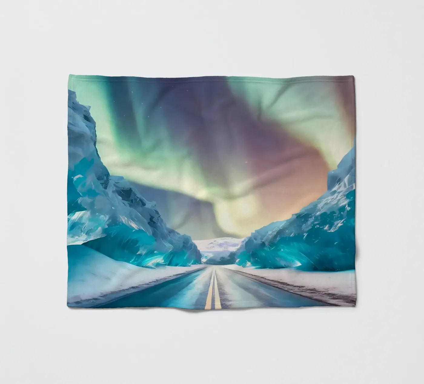 gletsjerweg fleecedeken van Matthew Katz