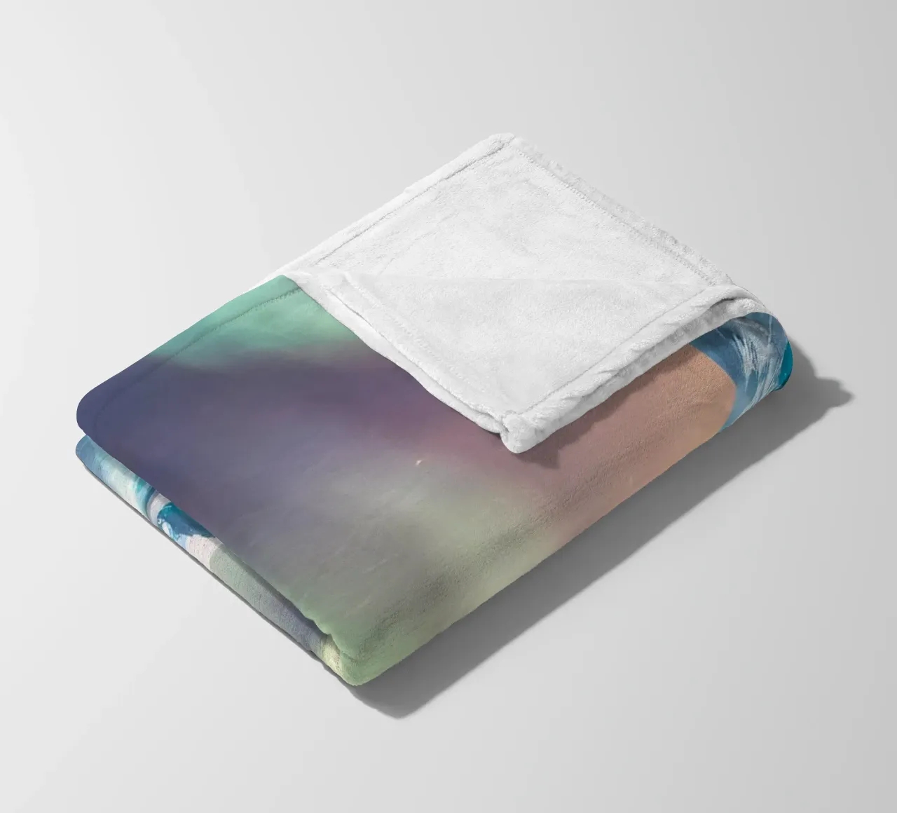 glacier road fleece blanket by Matthew Katz