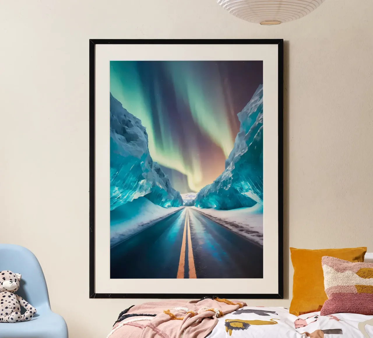 gletsjerweg poster van Matthew Katz