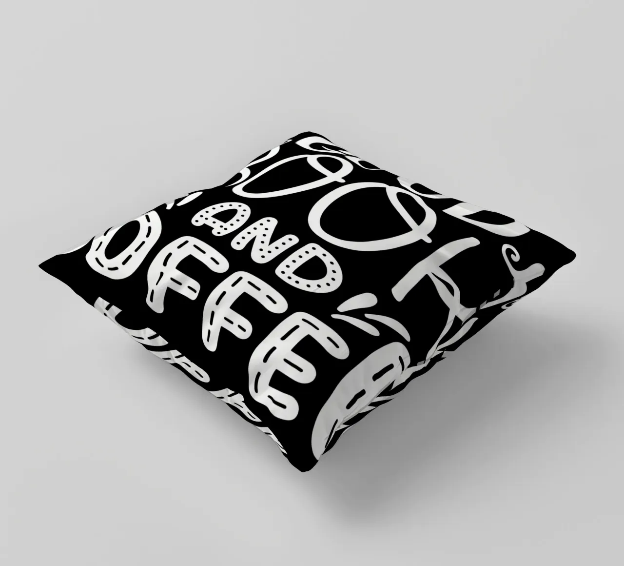Buen libro y café cojín de Aiden Garcia