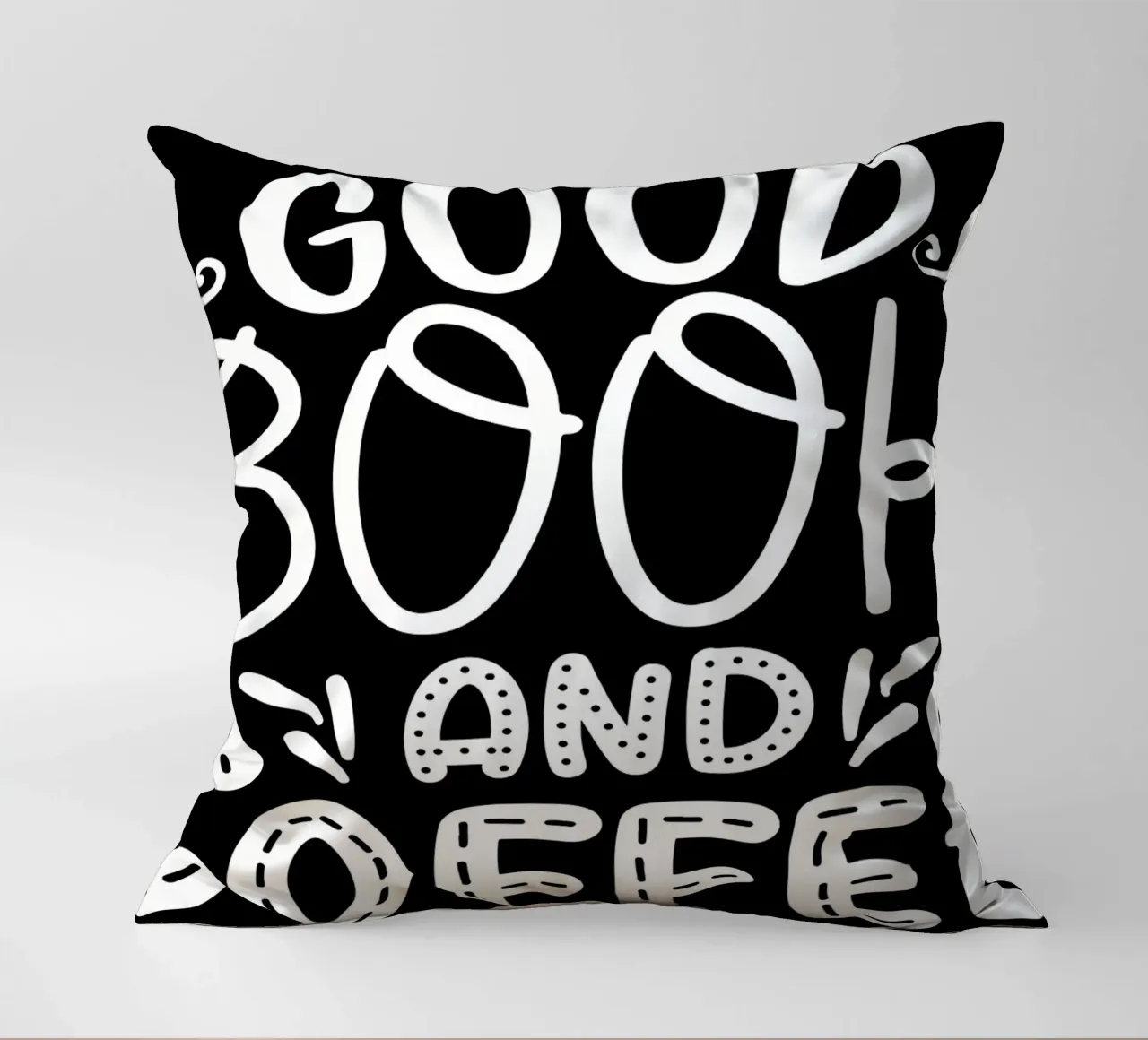 Buen libro y café cojín de Aiden Garcia
