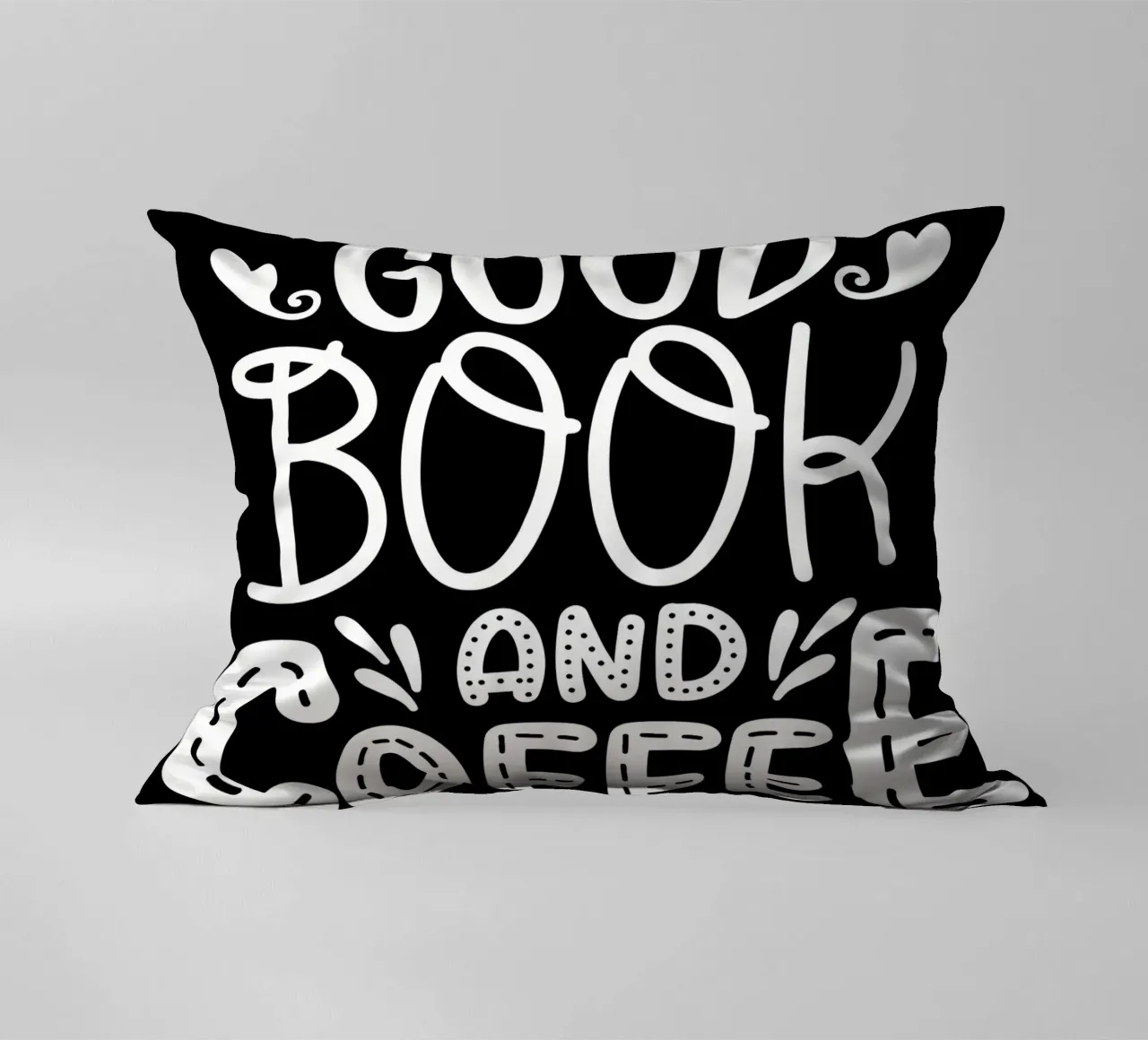 Buen libro y café cojín de Aiden Garcia