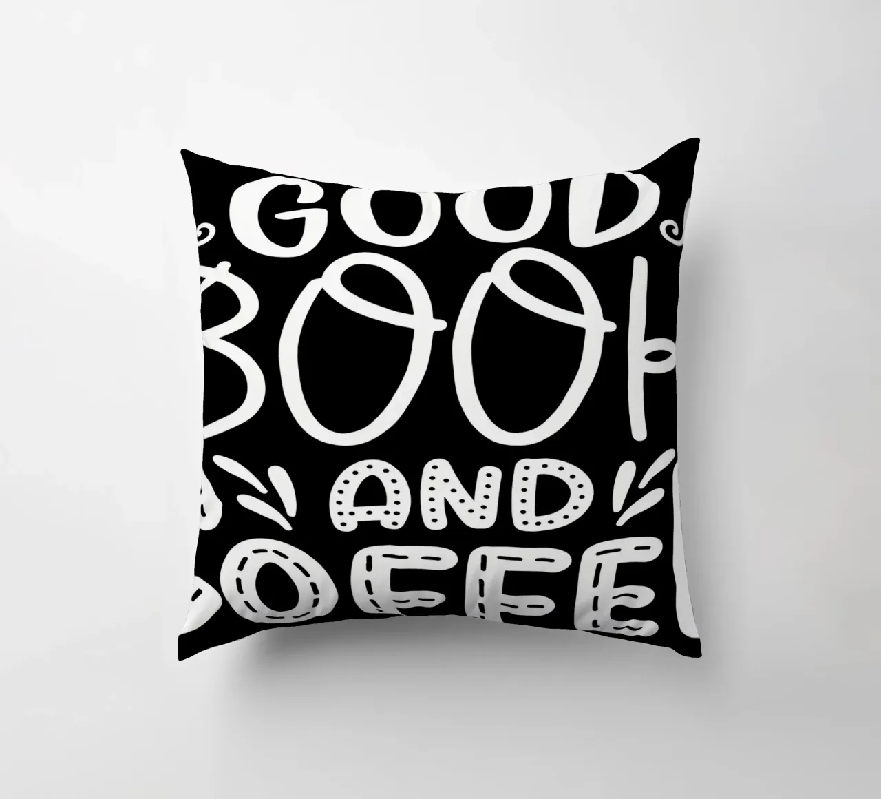 Buen libro y café cojín de Aiden Garcia
