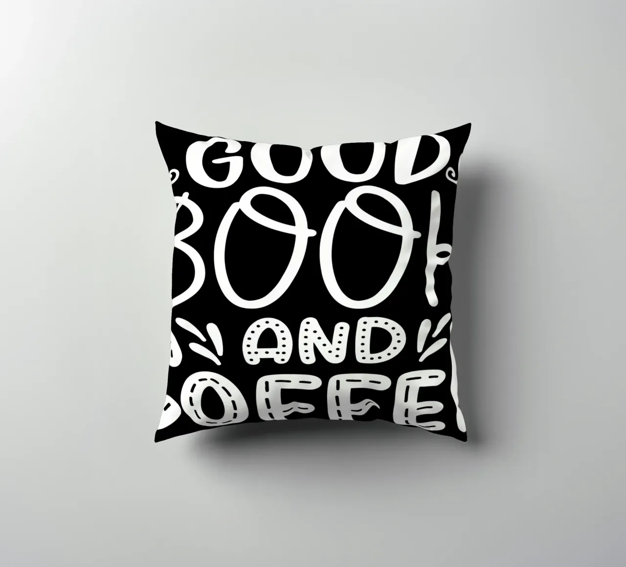 Buen libro y café cojín de Aiden Garcia