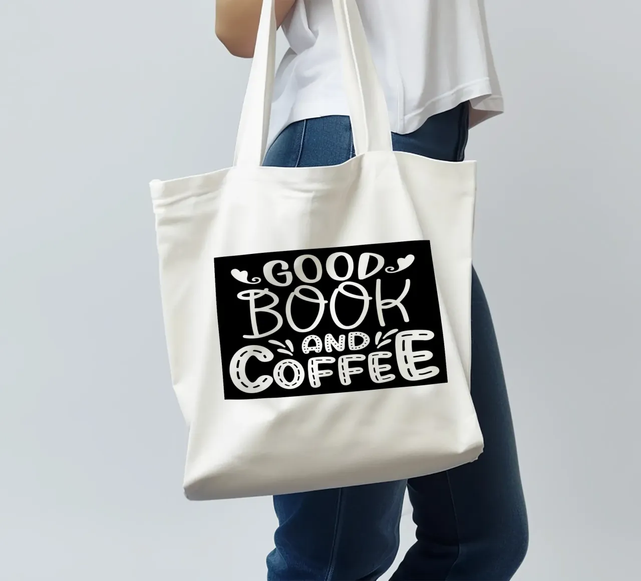 Buen libro y café tote bag de Aiden Garcia