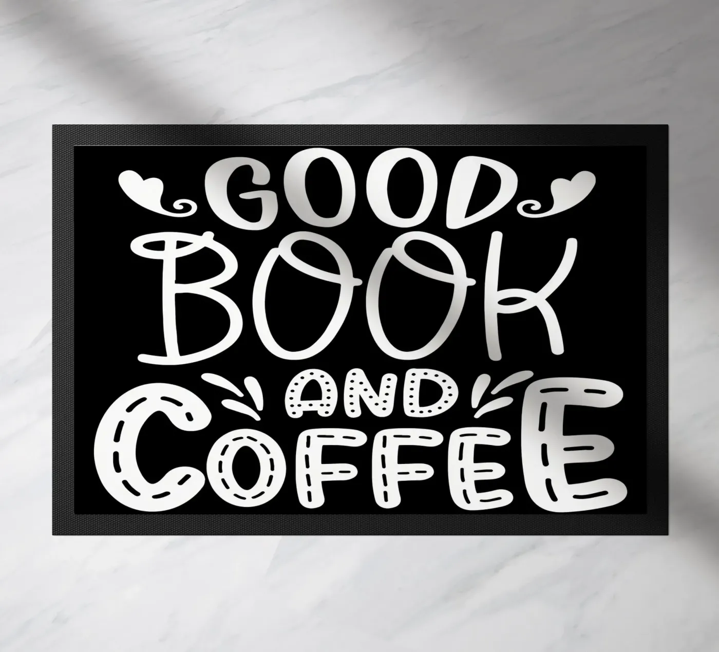 Un buon libro e un caffè zerbino da Aiden Garcia
