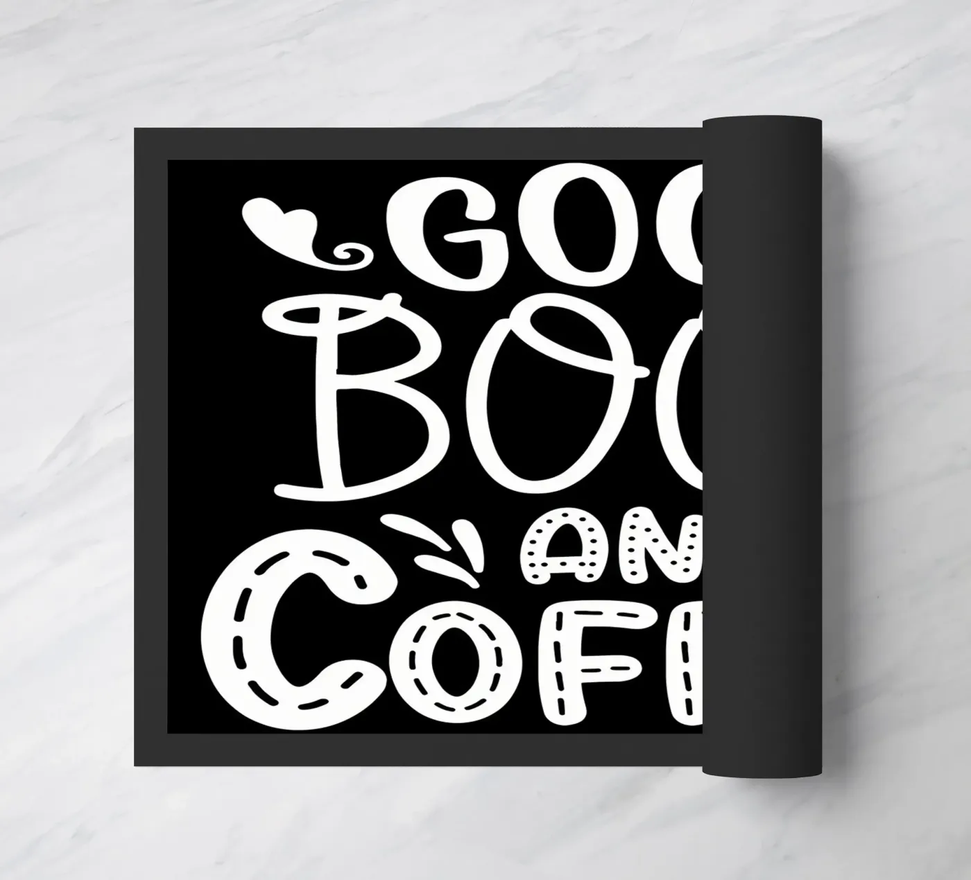 Un buon libro e un caffè zerbino da Aiden Garcia