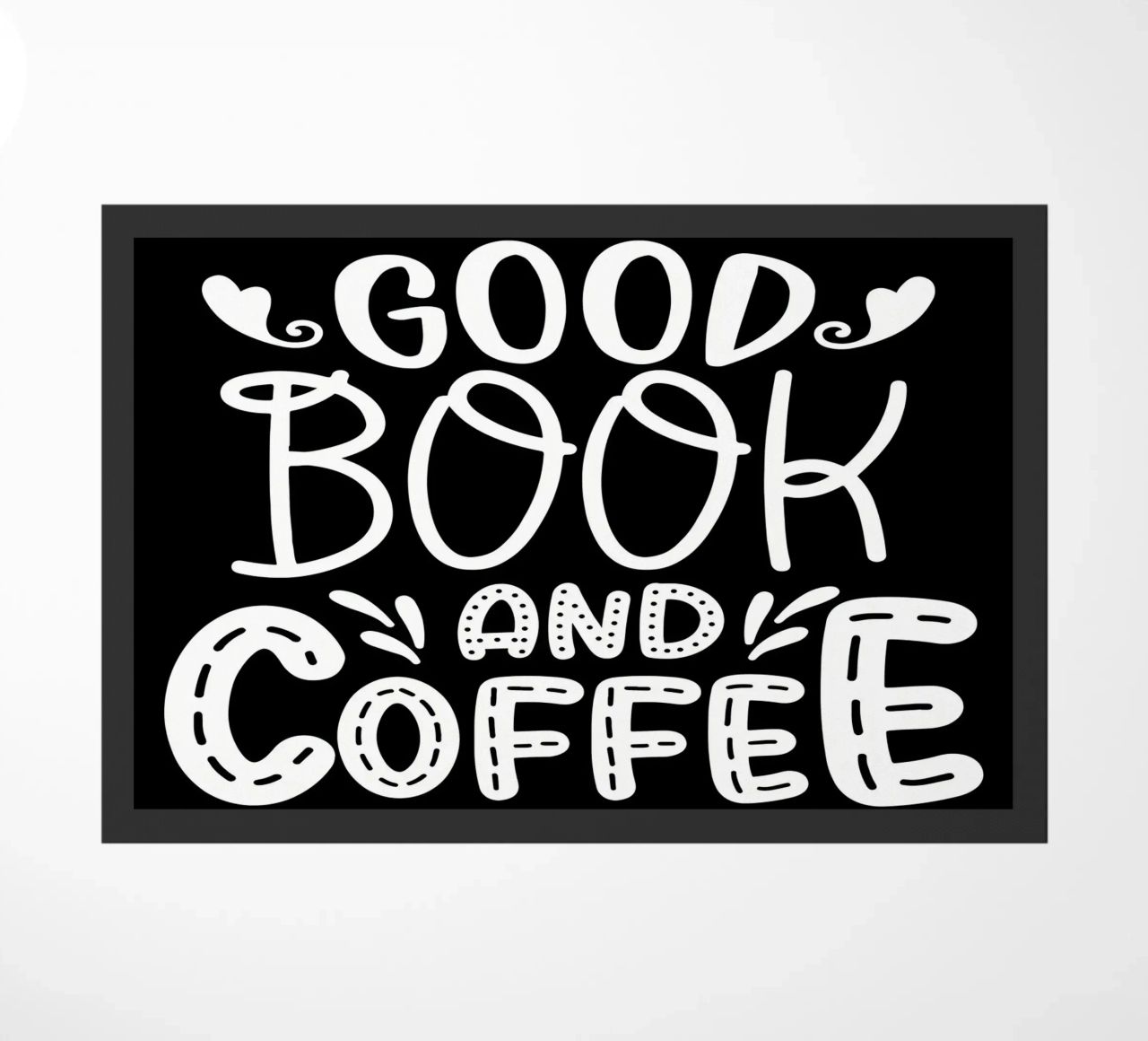 Un buon libro e un caffè zerbino da Aiden Garcia
