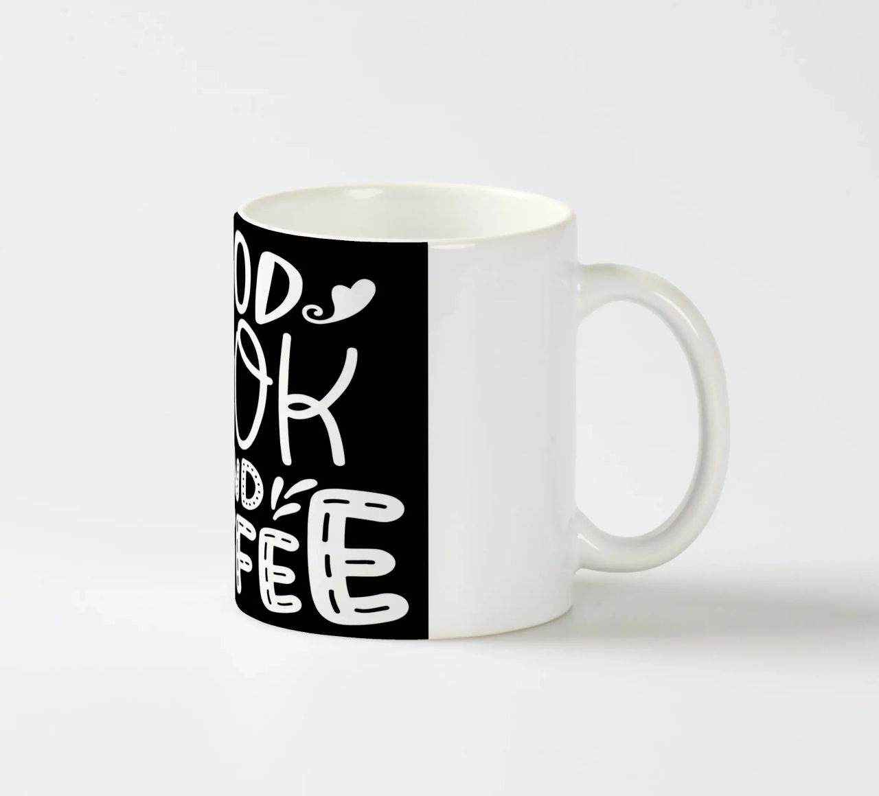 Un buon libro e un caffè tazza in ceramica da Aiden Garcia