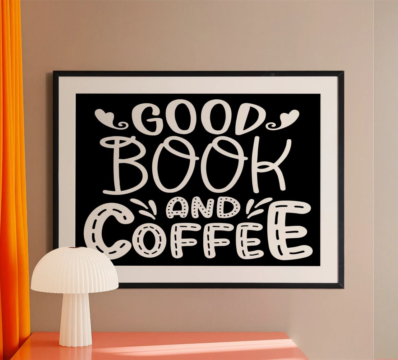 Un buon libro e un caffè poster da Aiden Garcia
