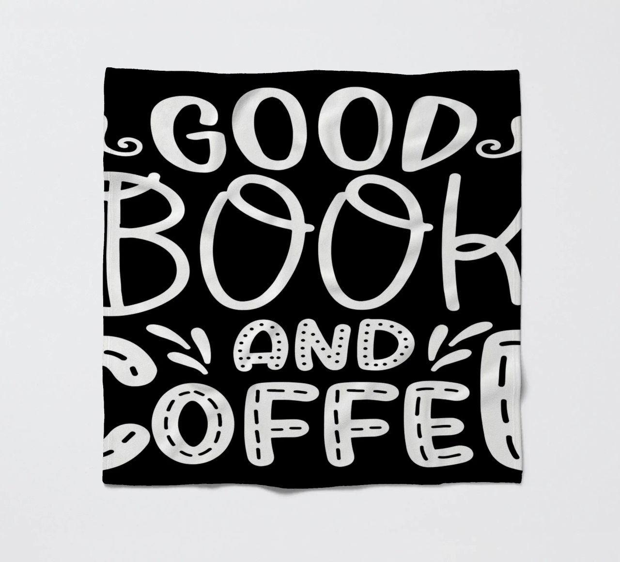 Un buon libro e un caffè coperta in pile da Aiden Garcia