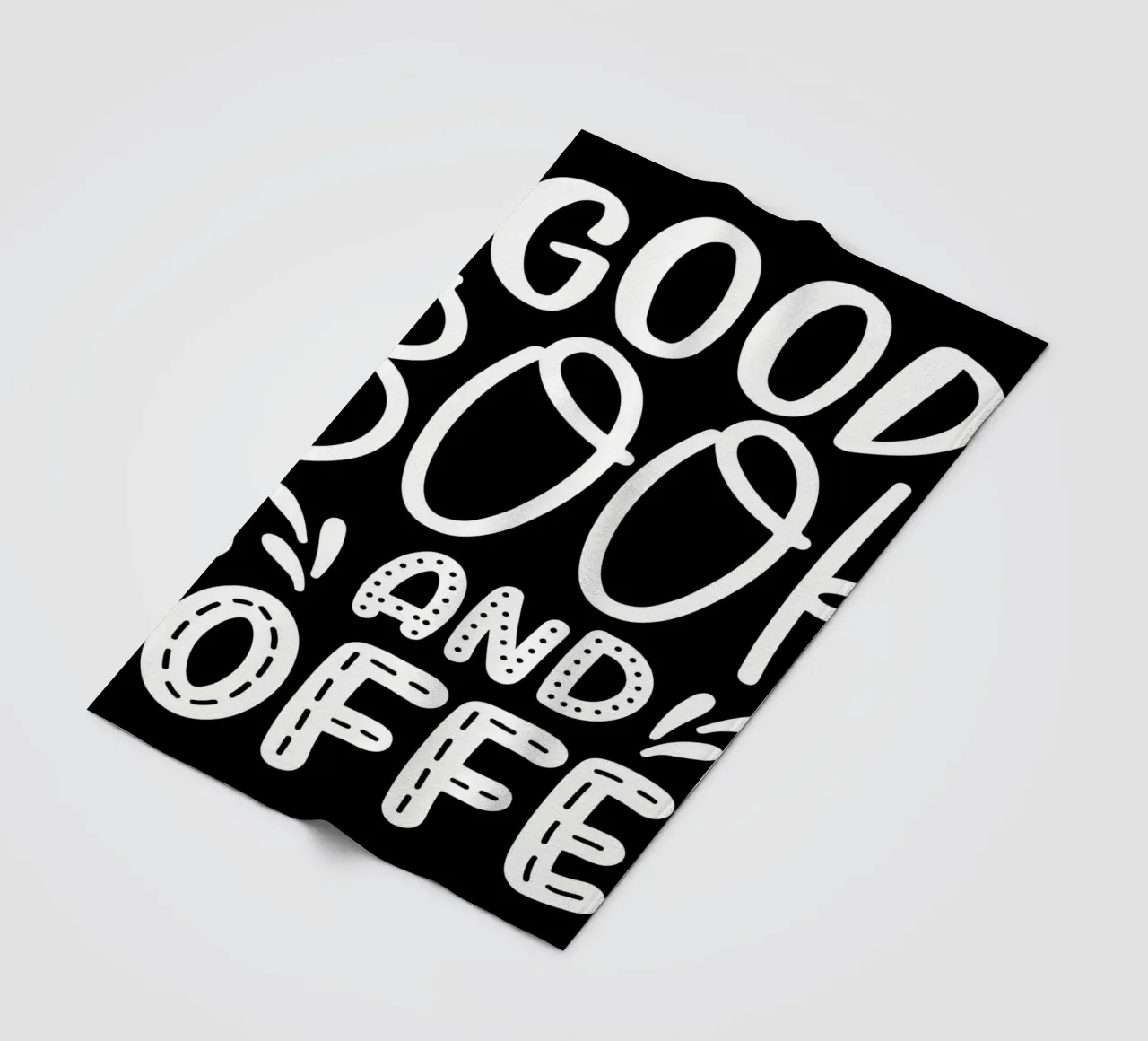 Un buon libro e un caffè coperta in pile da Aiden Garcia