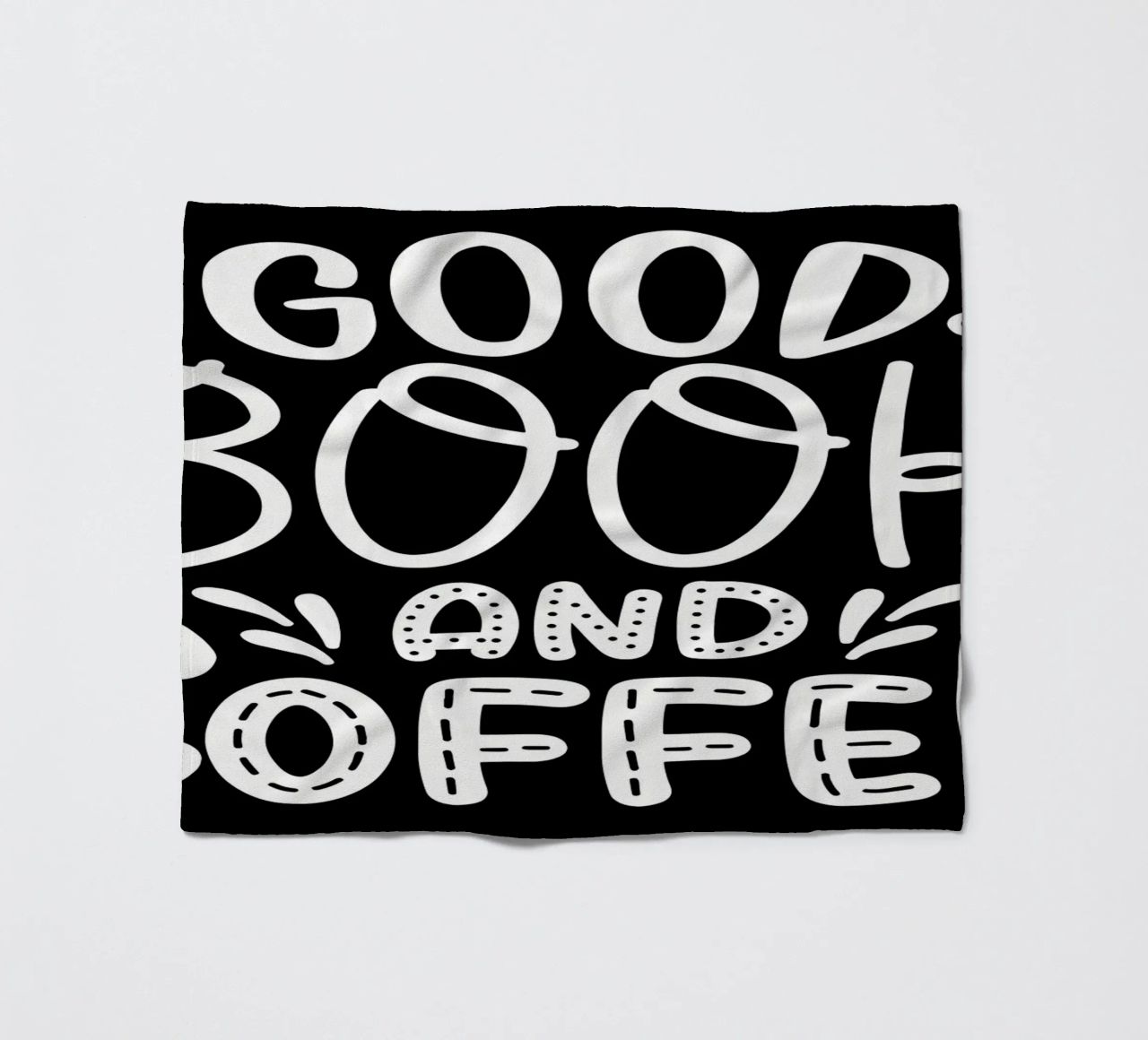Un buon libro e un caffè coperta in pile da Aiden Garcia