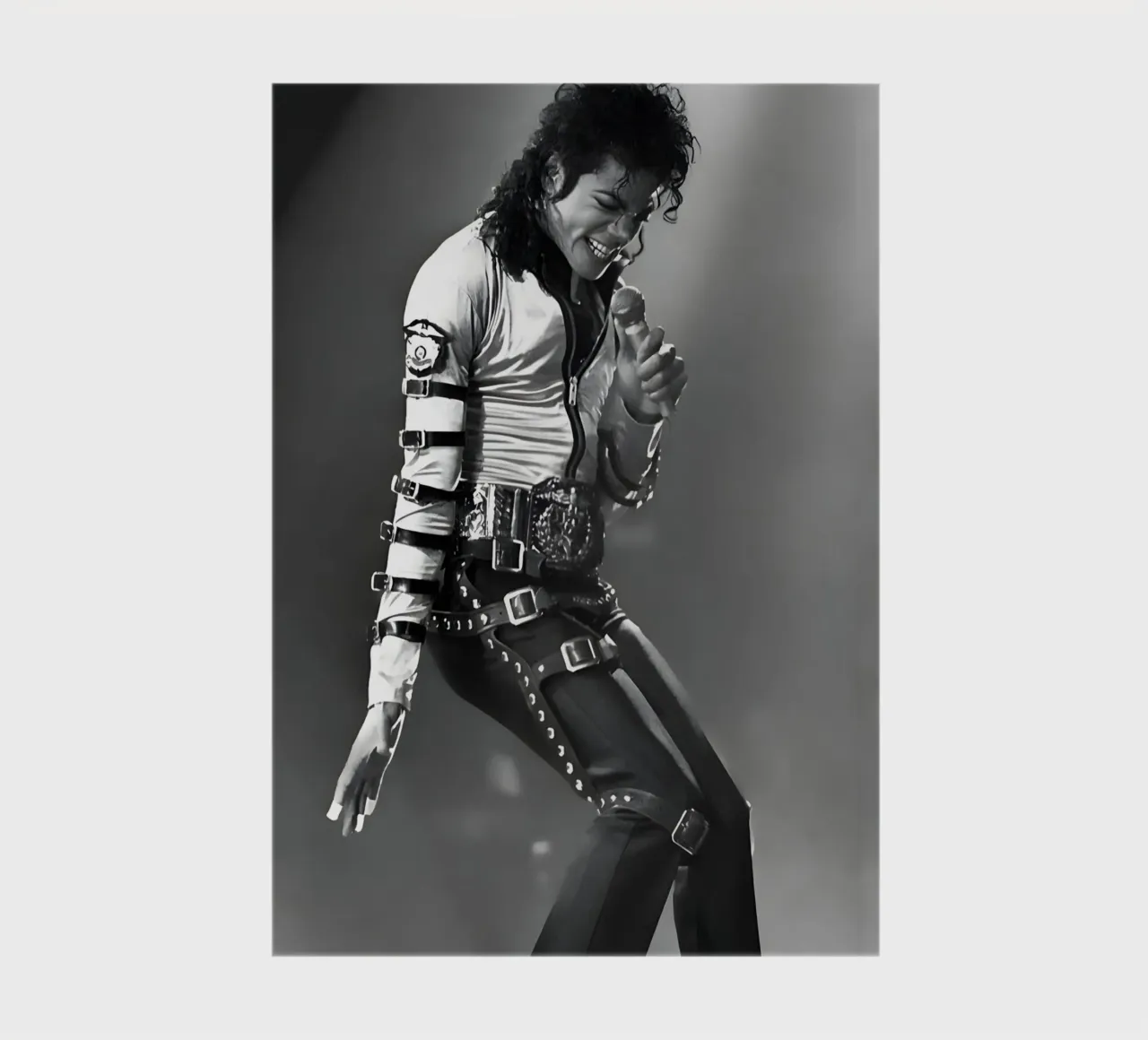 Michael Jackson notebook by Low poly art