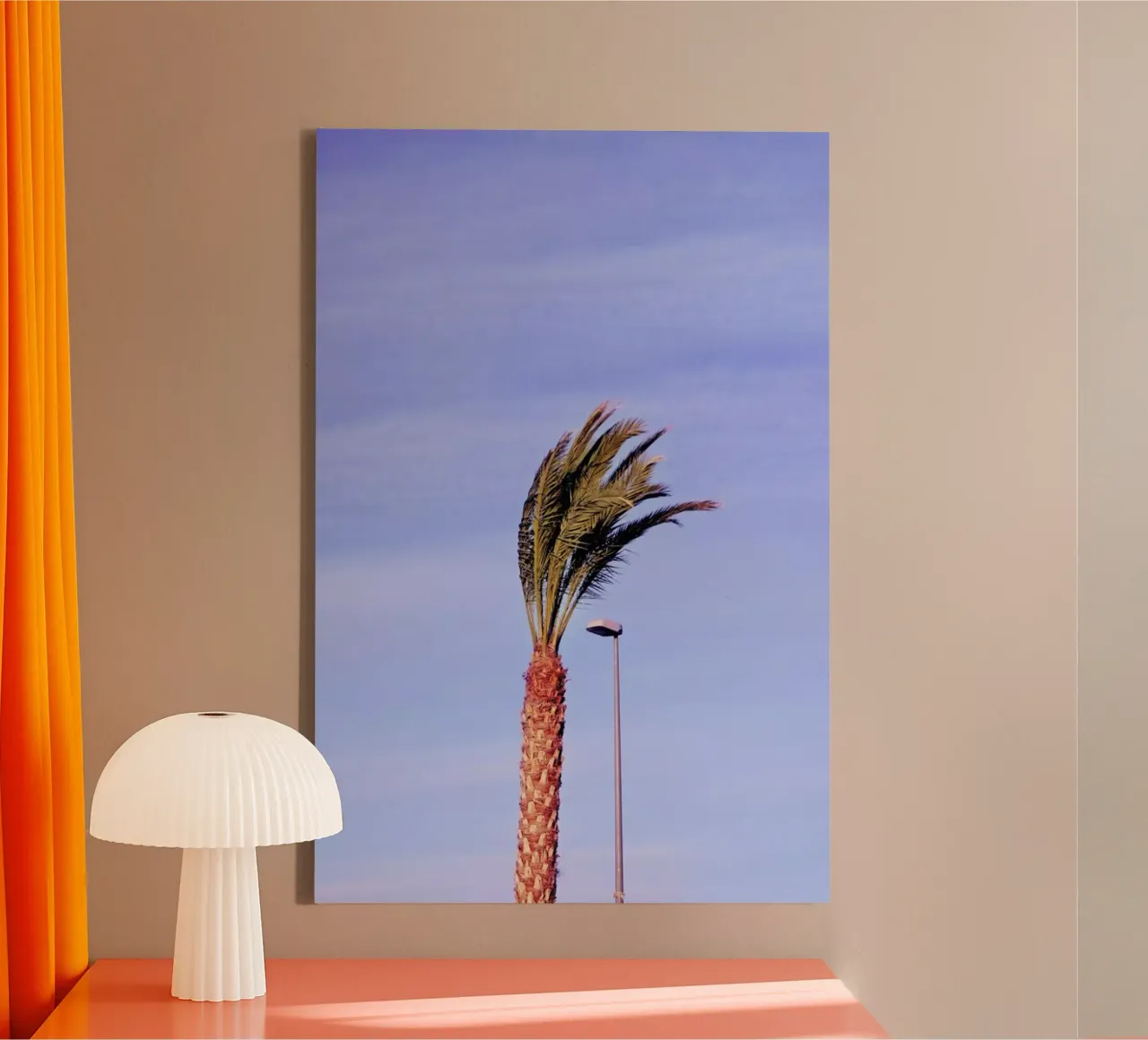 Carrot And Friend canvas with Floater frame by Rupert Höller