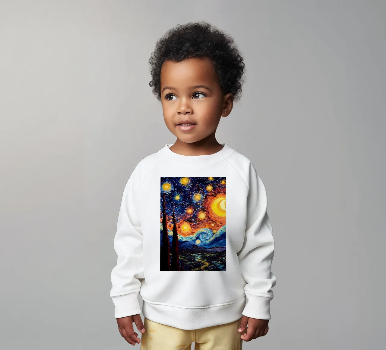 Psychedelic Painting baby sweatshirt by Adrian Patel