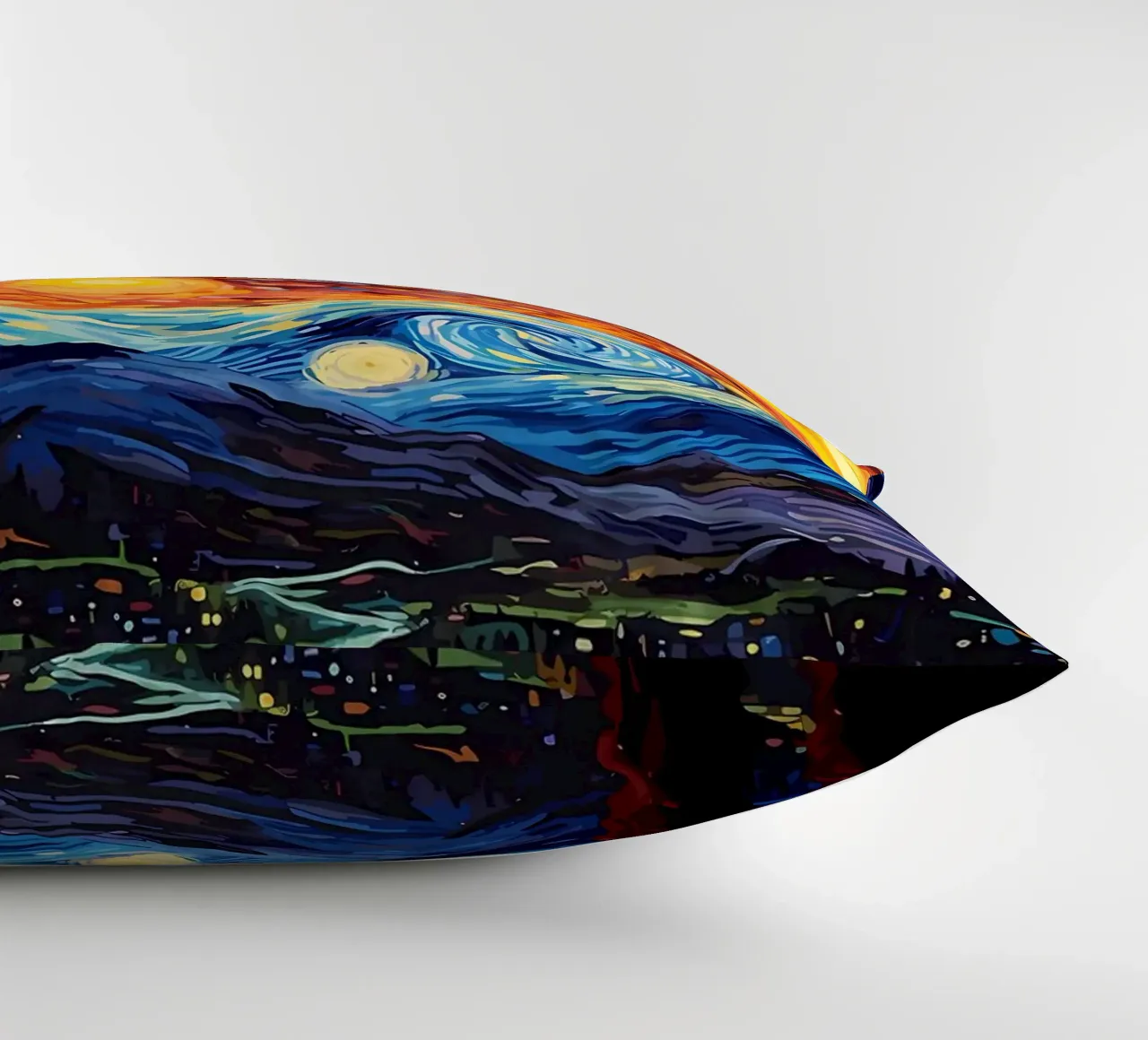 Pittura psichedelica cuscino da Adrian Patel
