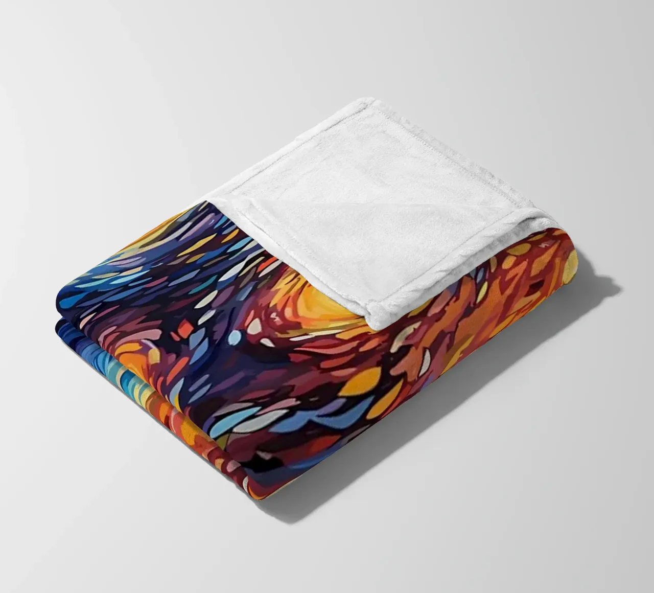 Peinture psychédélique plaid polaire de Adrian Patel