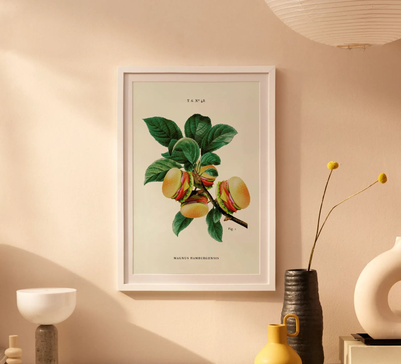 Burger Plant poster by Jonas Loose