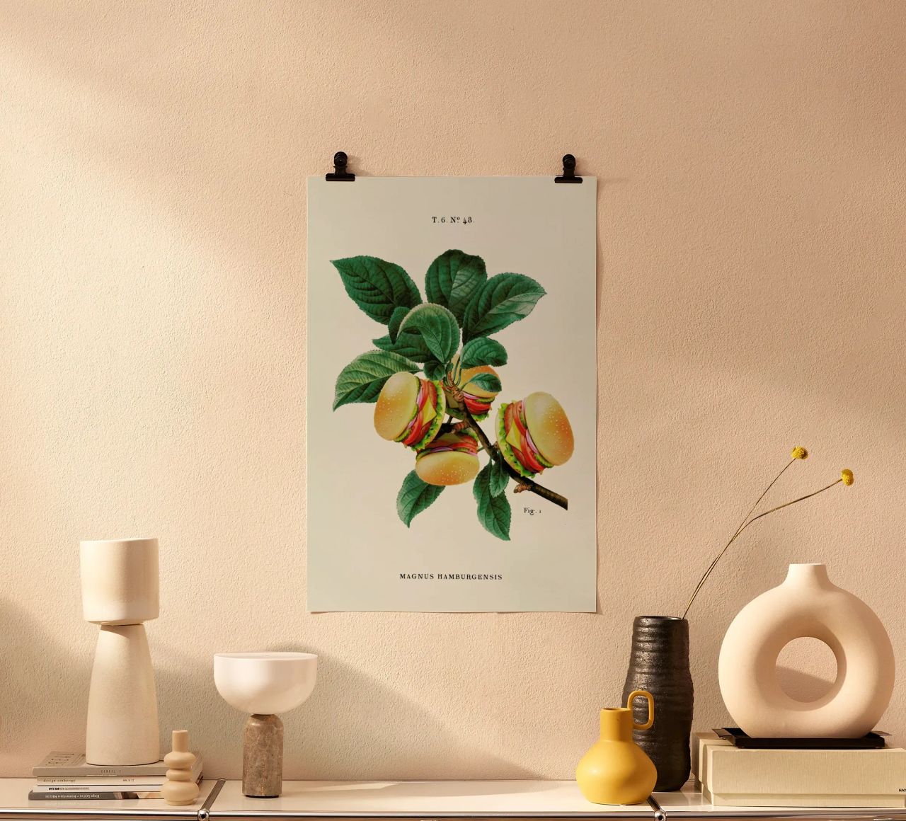 Burger Plant poster by Jonas Loose