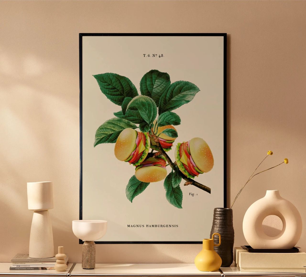 Burger Plant poster by Jonas Loose
