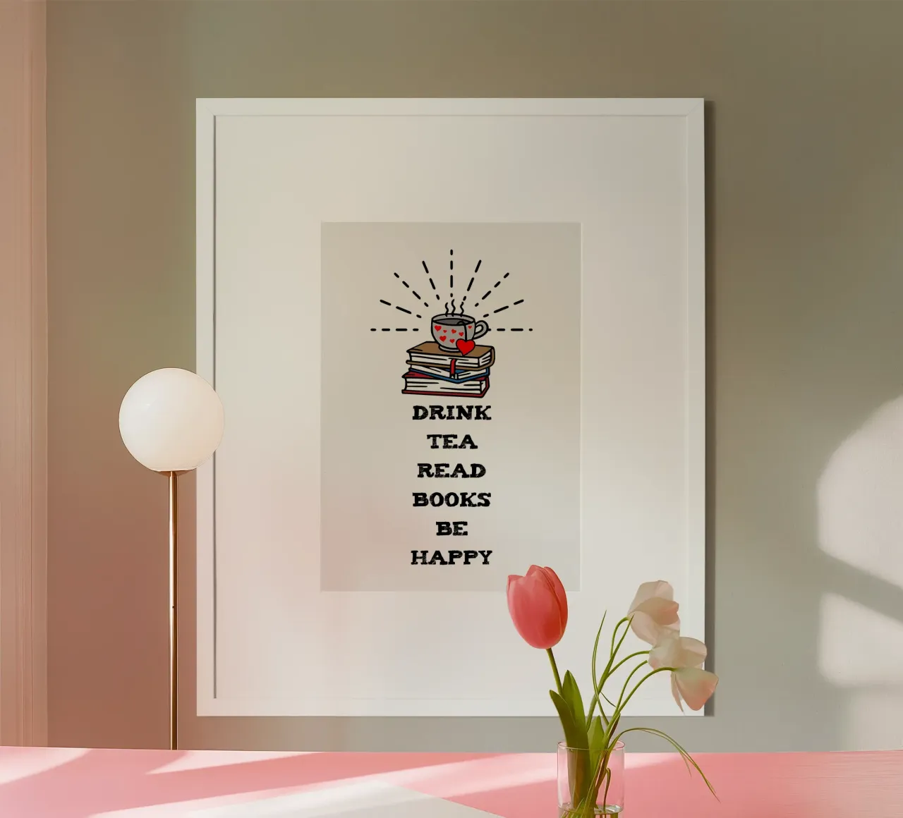 Thé Lire des livres Être heureux hahnemühle de Aiden Garcia