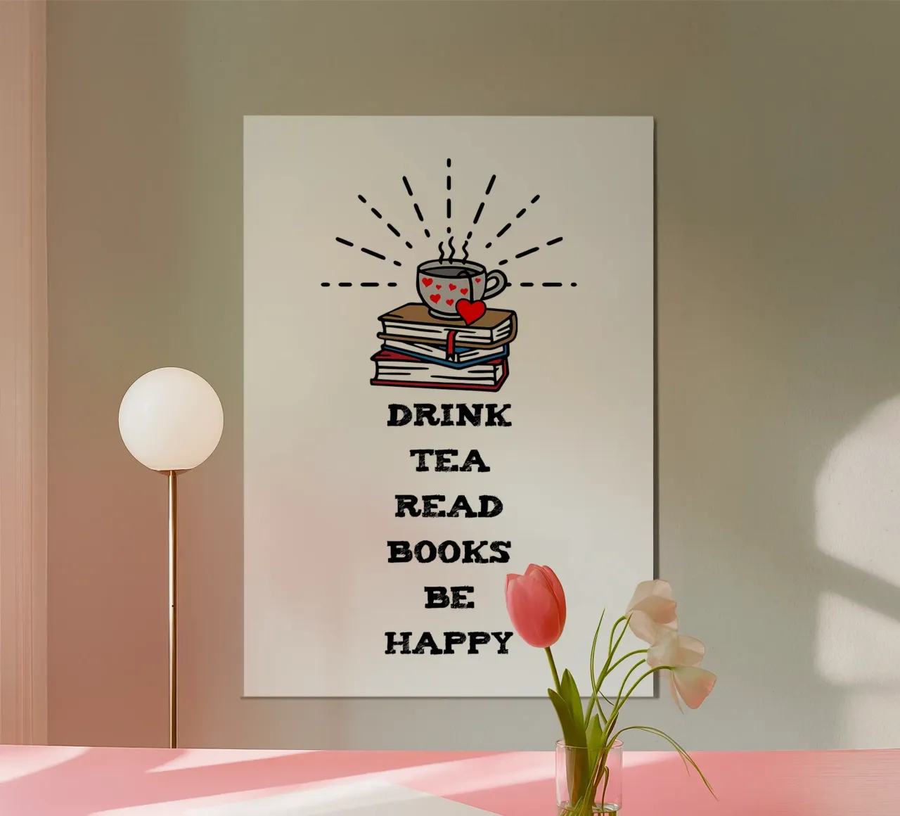 Thé Lire des livres Être heureux hahnemühle de Aiden Garcia