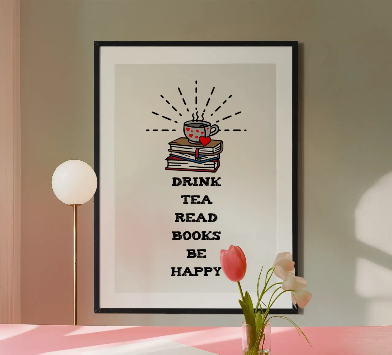 Thé Lire des livres Être heureux hahnemühle de Aiden Garcia