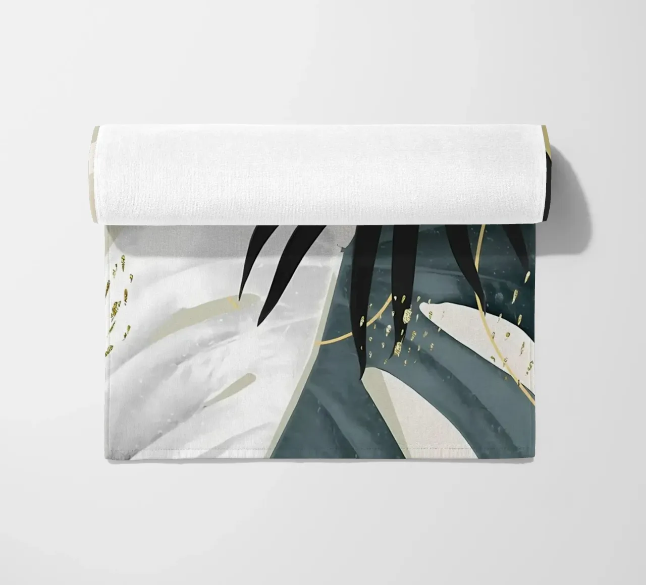 Monstera Abstract 1 telo mare da Nicholas Campbell