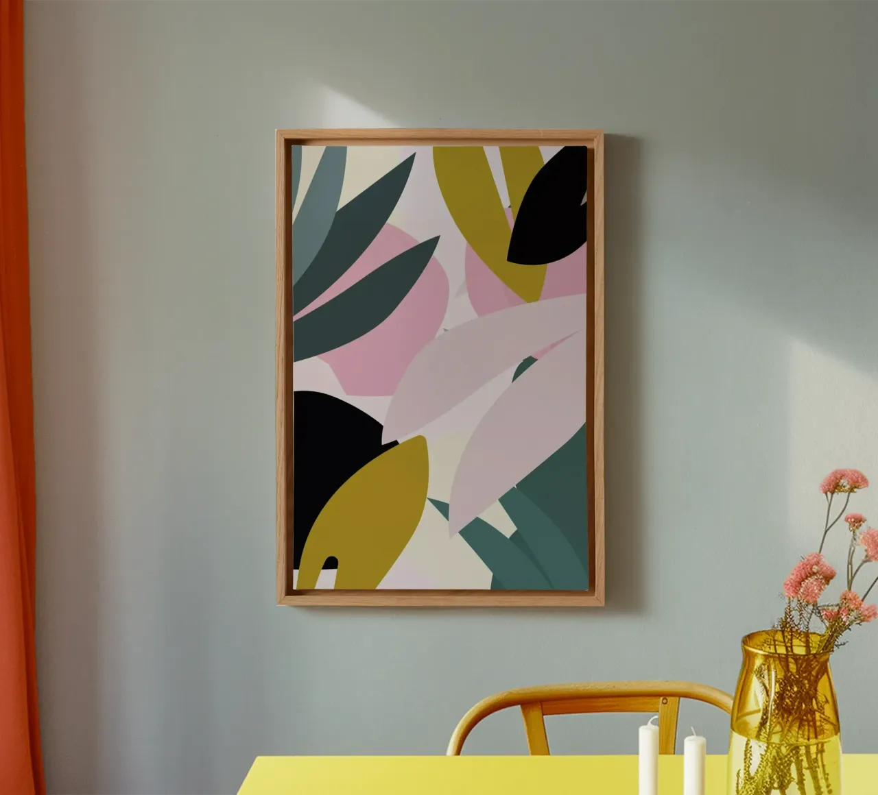 Presto canvas met Baklijst van Pure
