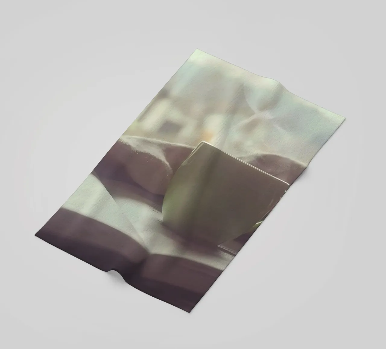 Caffè durante la lettura telo mare da Aiden Garcia