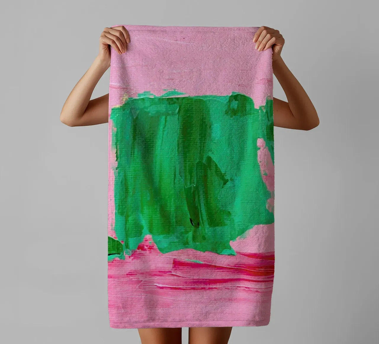 Cactus asciugamano da bagno da Graphite