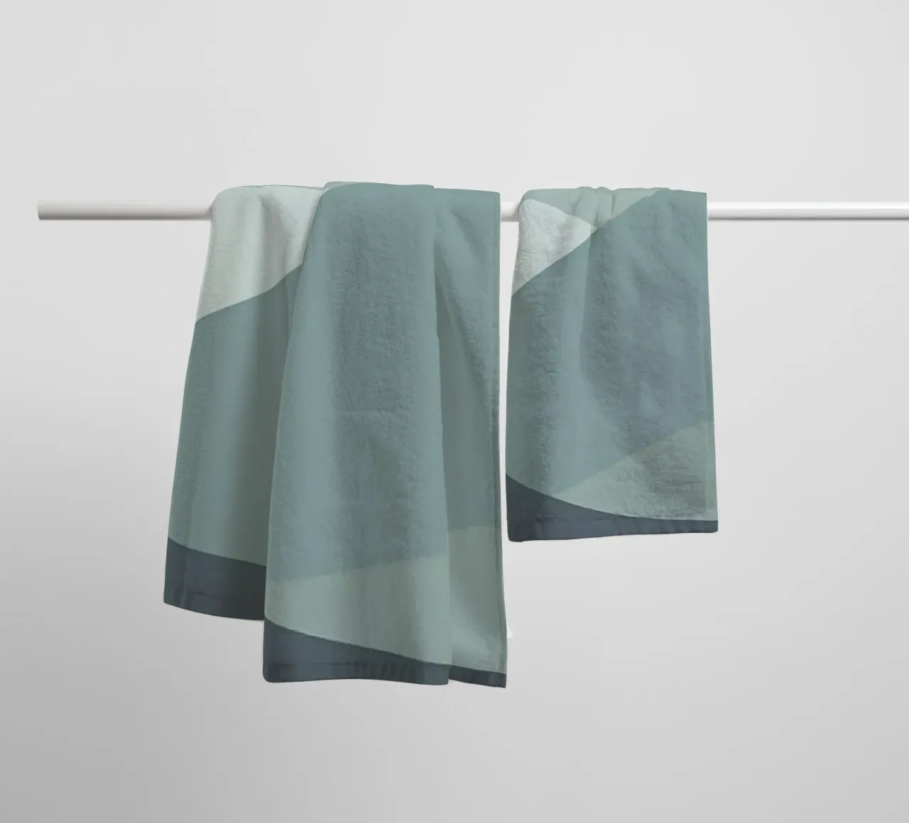 Modern landscape art towel by Bartosz Powalka