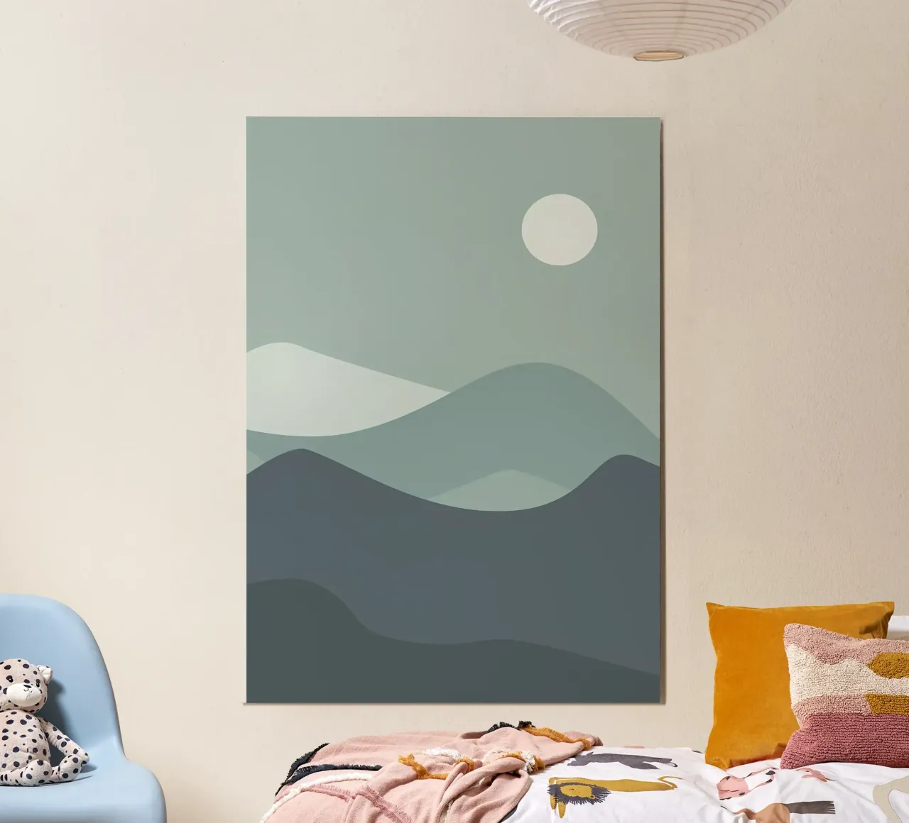 Paesaggio moderno alluminio dibond da Bartosz Powalka