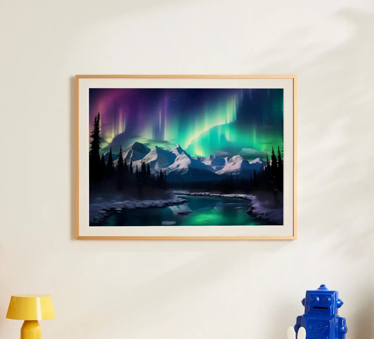 Nordlichter Aurora Hahnemühle von Matthew Katz