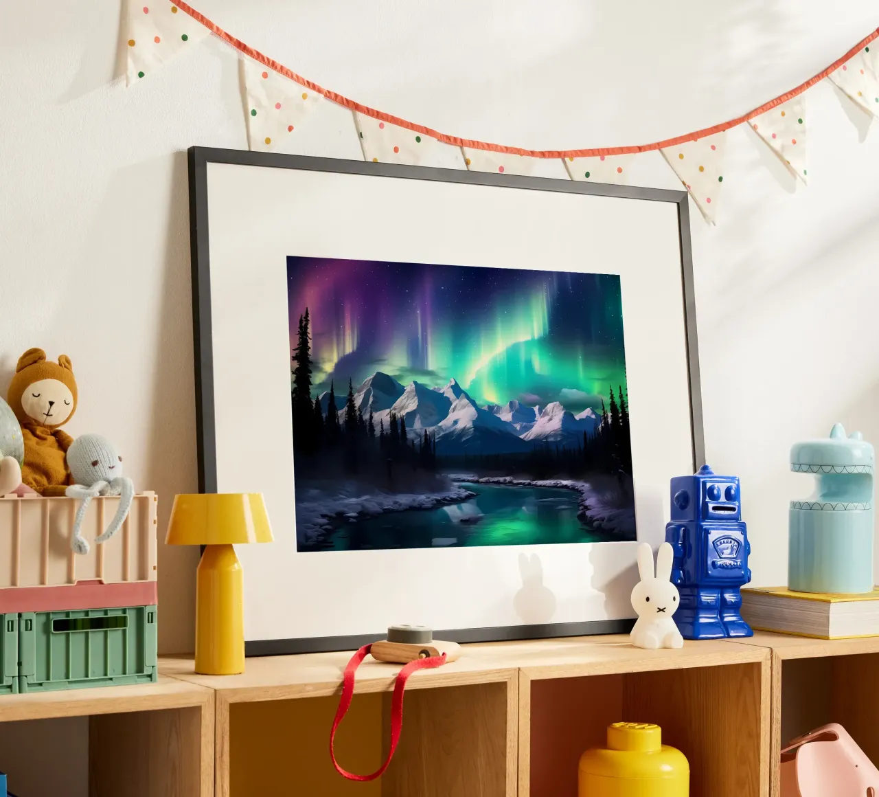 Nordlichter Aurora Hahnemühle von Matthew Katz