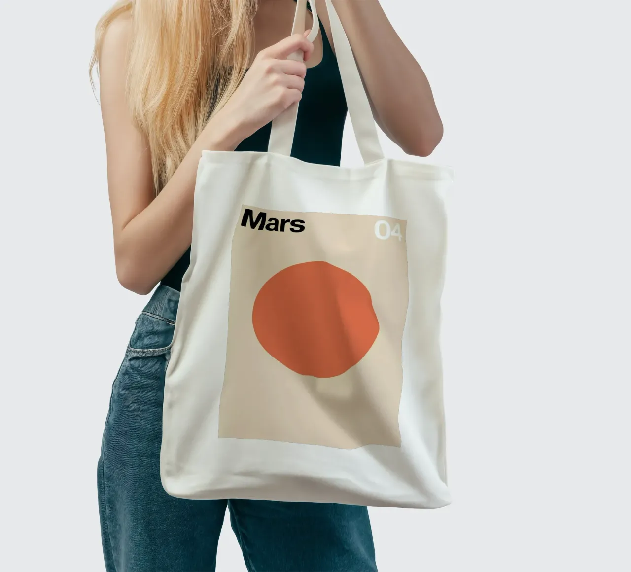 Mars 04 borsa in juta da Florent Bodart