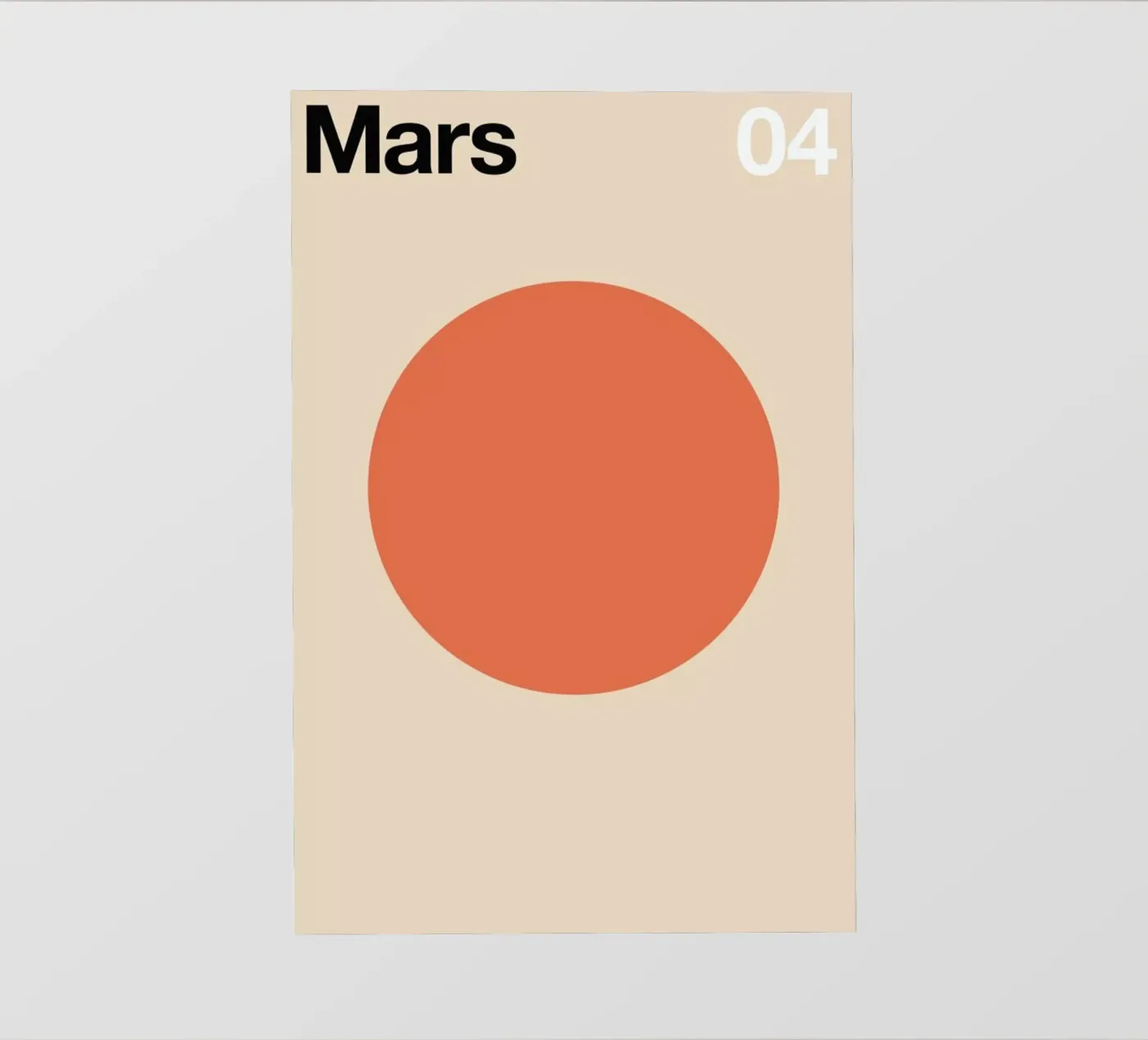 Mars 04 pellicola backlit da Florent Bodart