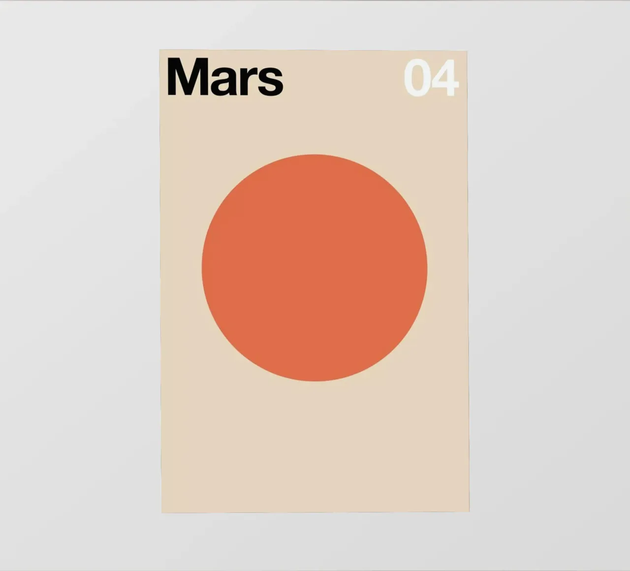 Mars 04 telo in pvc da Florent Bodart