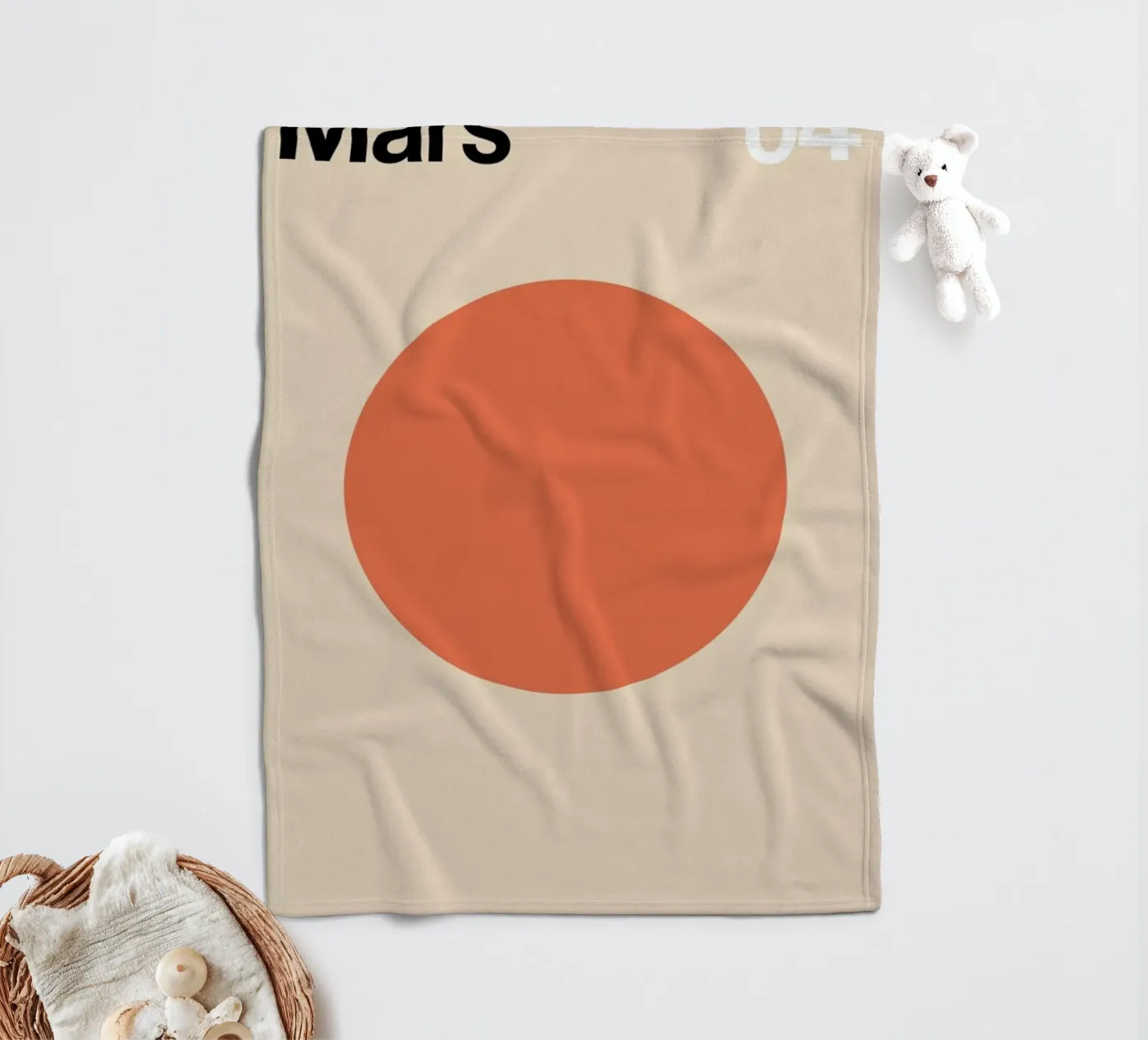 Mars 04 Fleecedecke von Florent Bodart