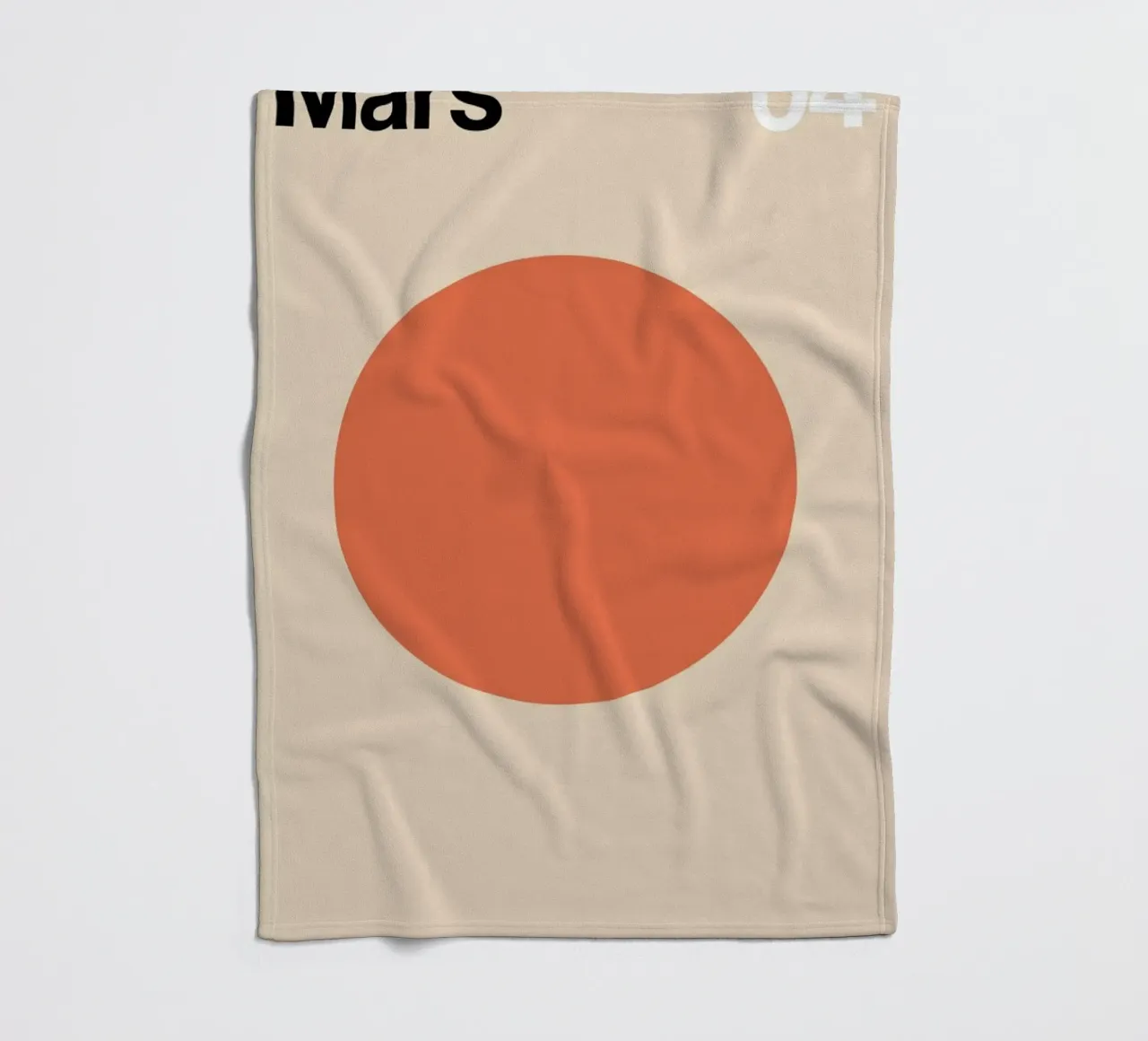 Mars 04 fleecedeken van Florent Bodart