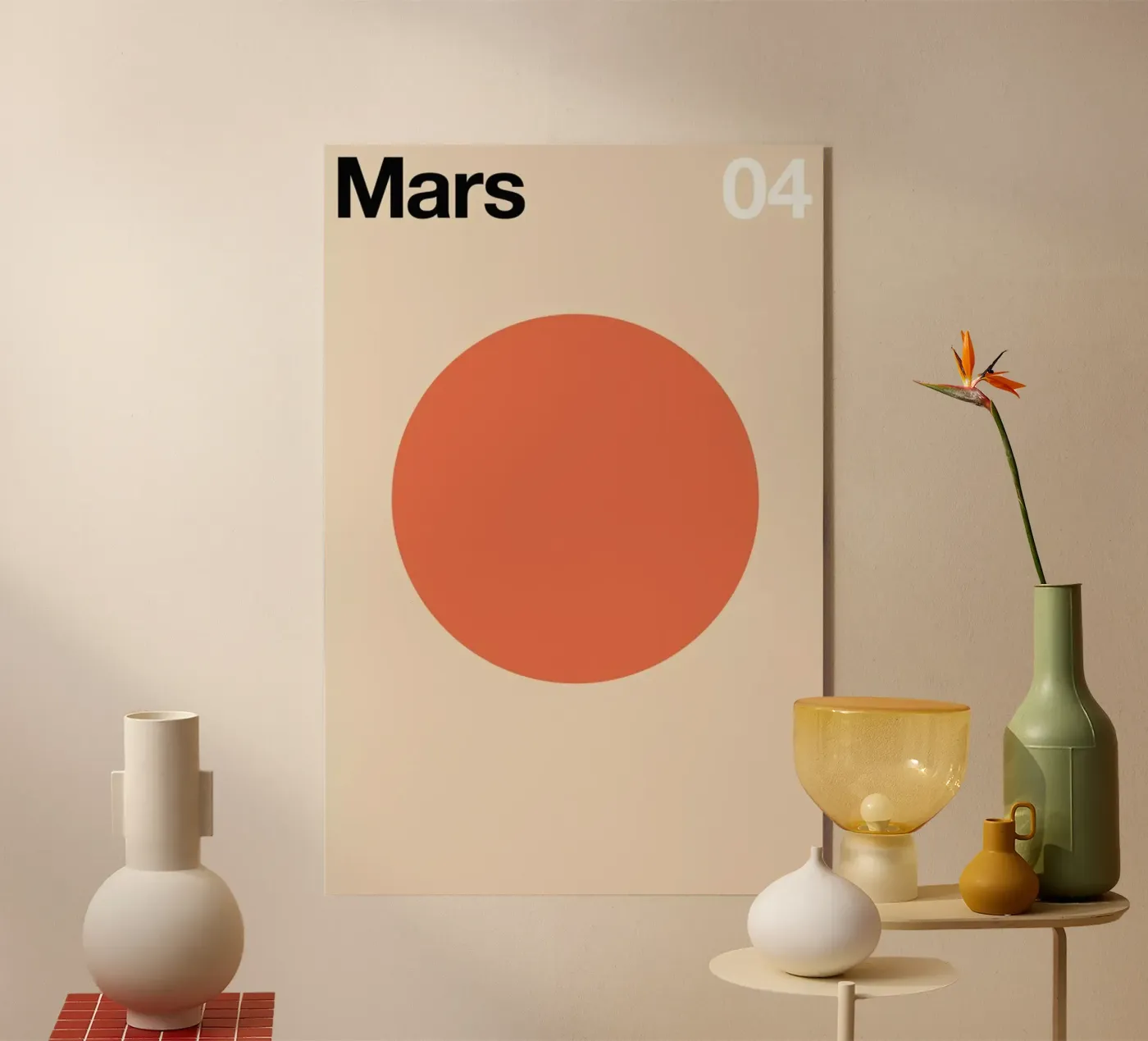 Mars 04 plexiglass da Florent Bodart