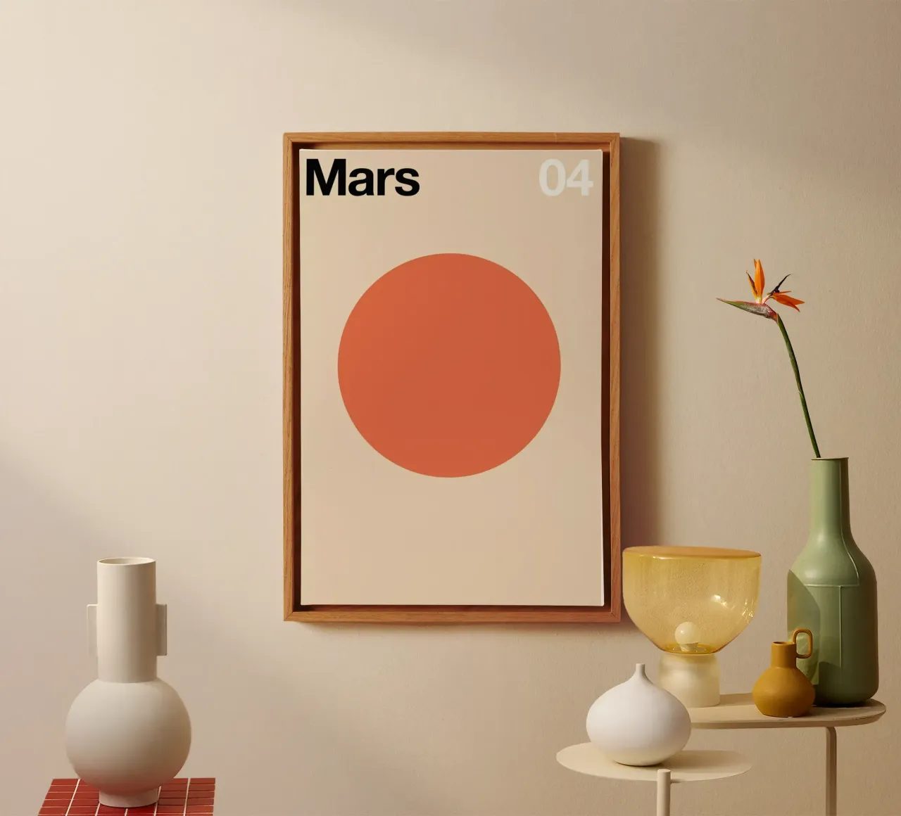 Mars 04 canvas by Florent Bodart