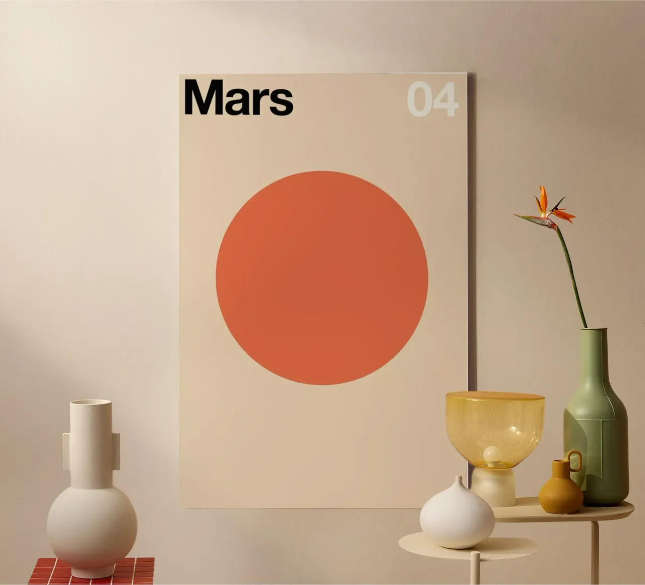 Mars 04 canvas by Florent Bodart