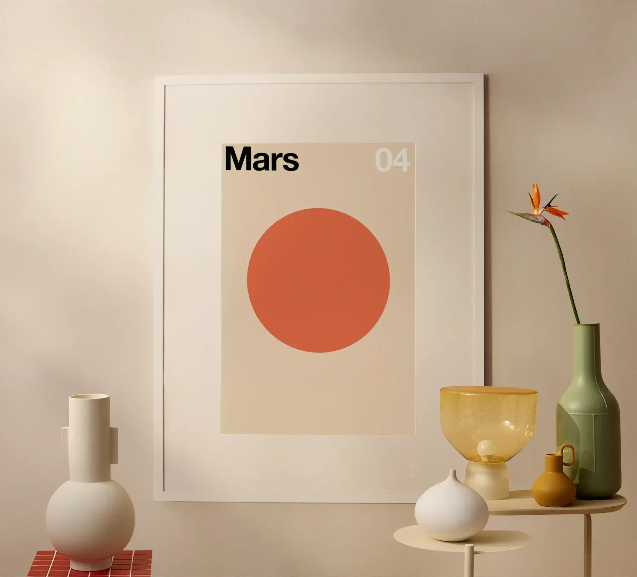 Mars 04 poster by Florent Bodart